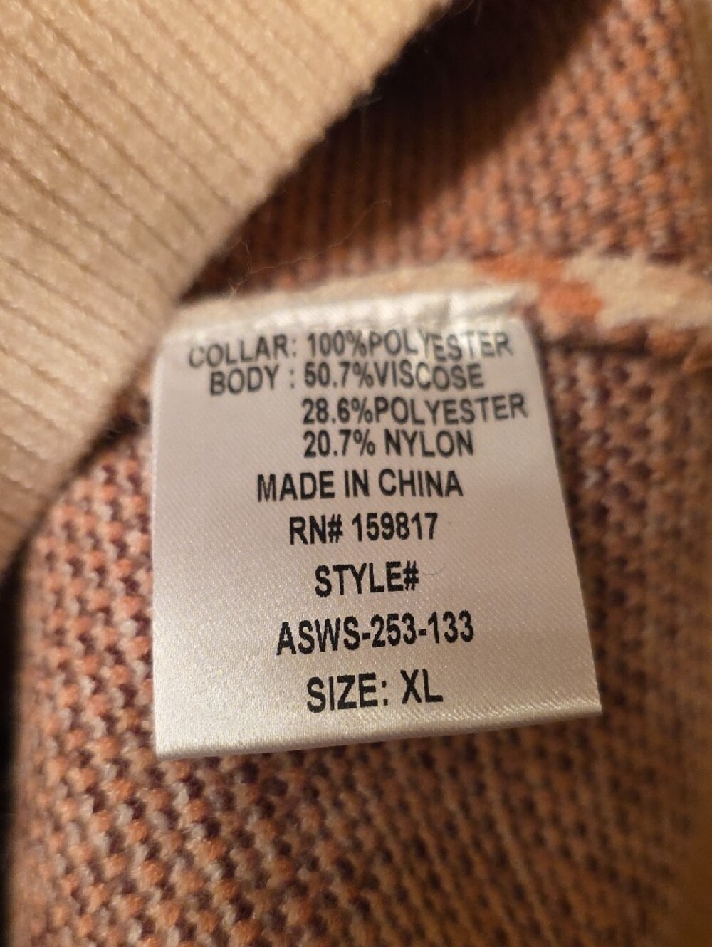 Altar'd State Carina Western Horse Cardigan Jacket. NWOT - Picture 5 of 10